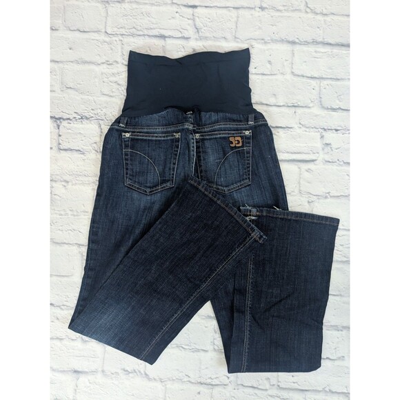 Joe's full Panel dark wash flare maternity jeans 29 Provocateur - Picture 1 of 7